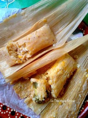  Tamales de Elote! A Symphony of Sweet Corn and Spicy Chili Wrapped in a Fluffy Masa Embrace